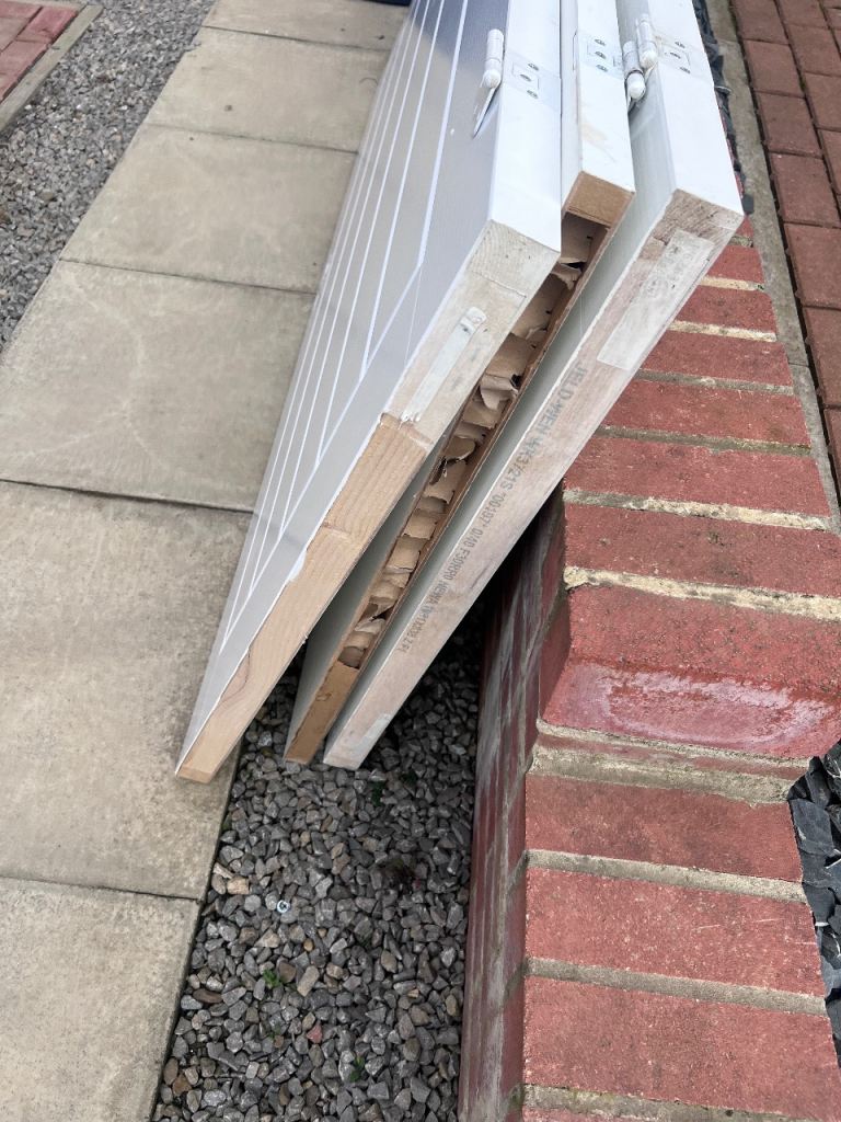 White interior internal doors