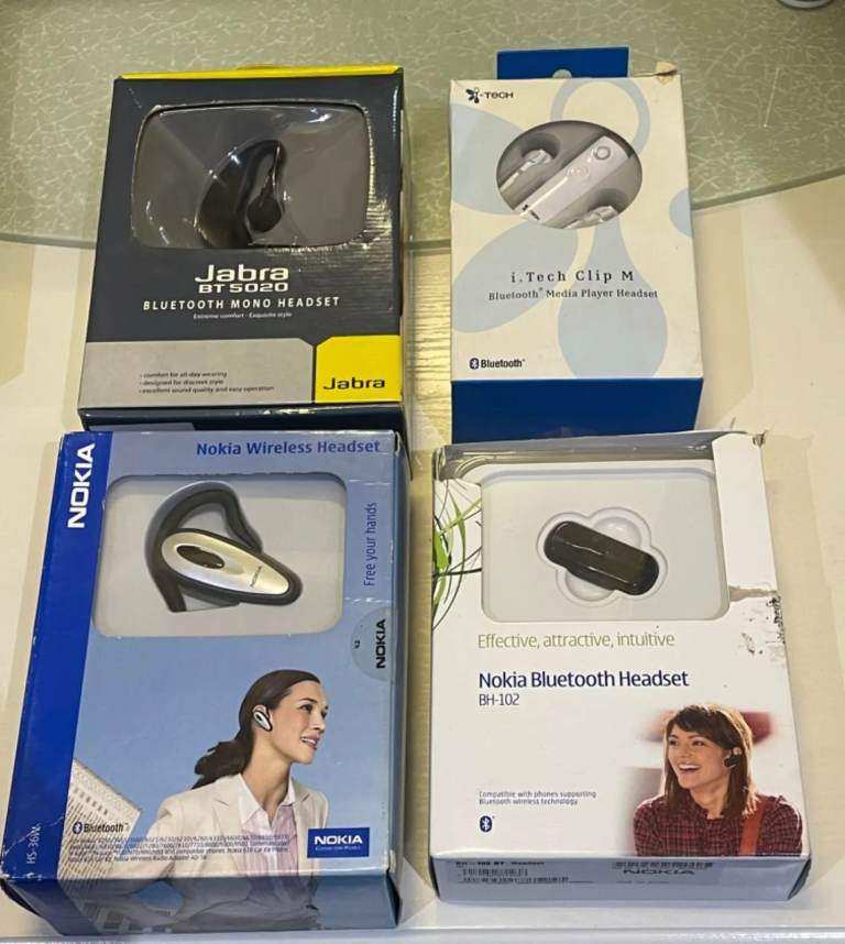 Bluetooth Headsets x4 bundle