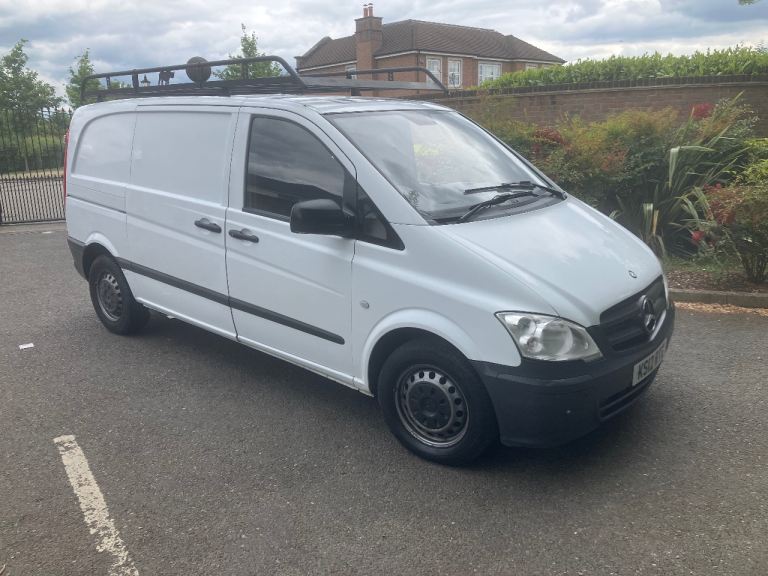 2012 Mercedes-Benz VITO 113 Cdi Panel Van Manual, 2.1 White MOT 2 Owners 112000 Miles Caddy Sprinter