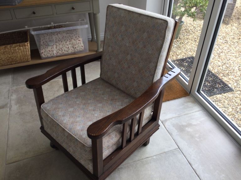 Well constructed and very comfortable armchair