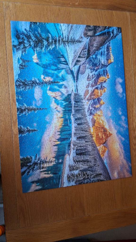Jigsaw 1000 pieces - complete 