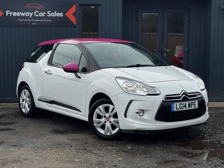 CITROEN DS3 1.6 e-HDi Airdream DStyle Pink Hatchback 3dr Diesel, Â