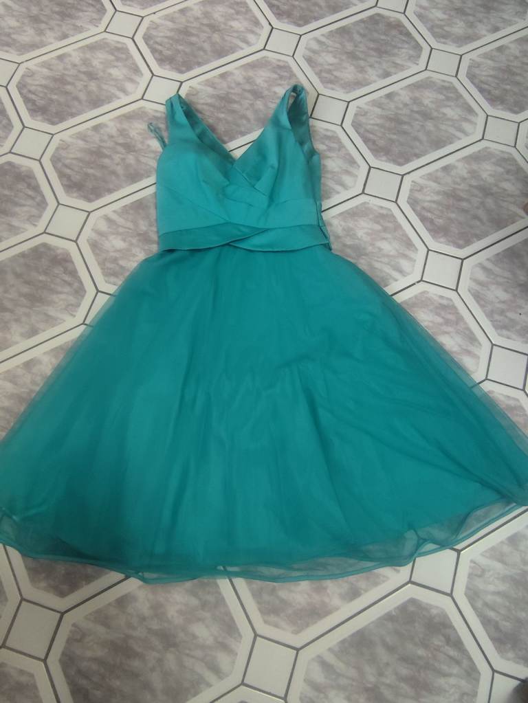 Monsoon Bonnie Tulle Dress in the color turquoise/blue - brand new- half price sale at £45