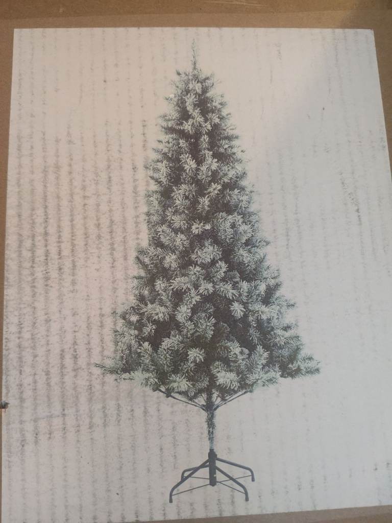 7ft Scandinavian tip spruce fir artificial Christmas tree 