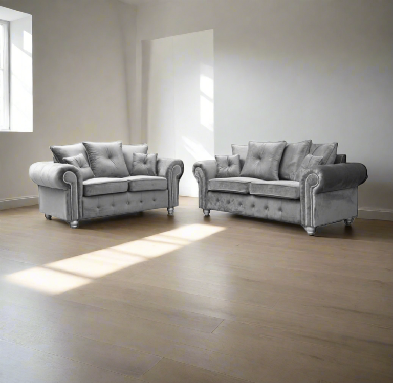 Luxury L Shaped Corner and 3+2 Seater Sofa Set - Free Delivery