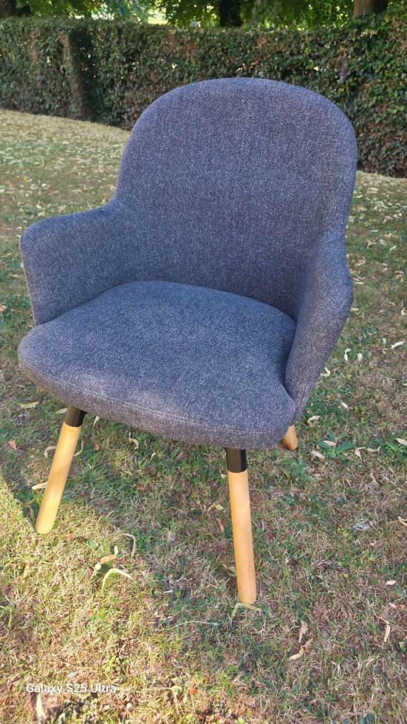 JANOLOF Swivel armchair, Gunnared dark grey