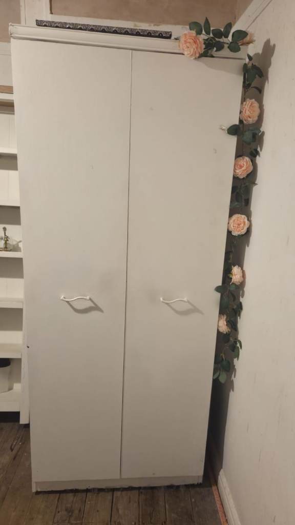 image for White painted wardrobe 