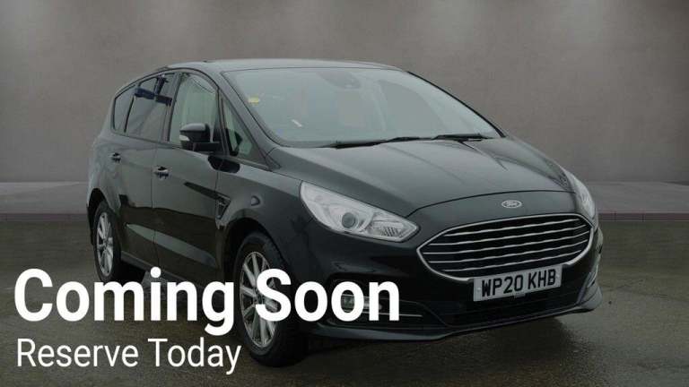 2020 Ford S-Max 2.0 EcoBlue Zetec 5dr MPV DIESEL Manual