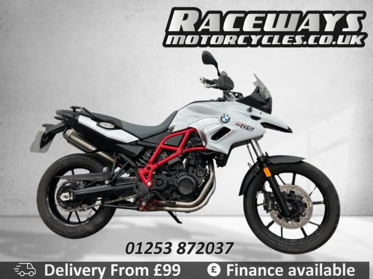 BMW F700 GS WHITE 2017 17 REG ONLY 13,384 MILES ON THE CLOCK, 798CC