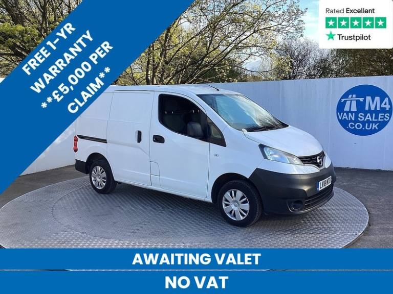 2018 Nissan NV200 dCi Acenta SWB A/C **NO VAT** EURO 6 SWB Panel Van Diesel Manual