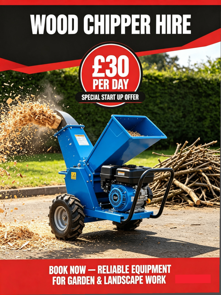 Wood Chipper Hire