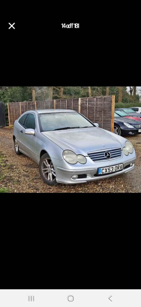 Mercedes C180 coupe Automatic 