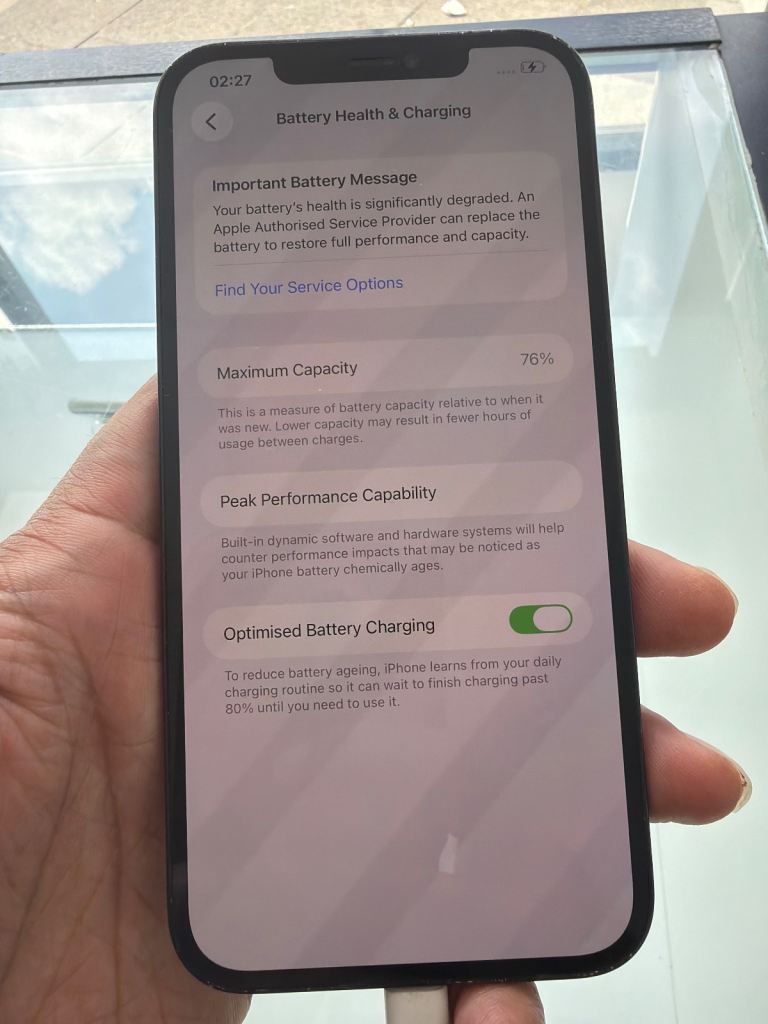APPLE IPHONE 12 PRO MAX 256GB UNLOCKED BH76%