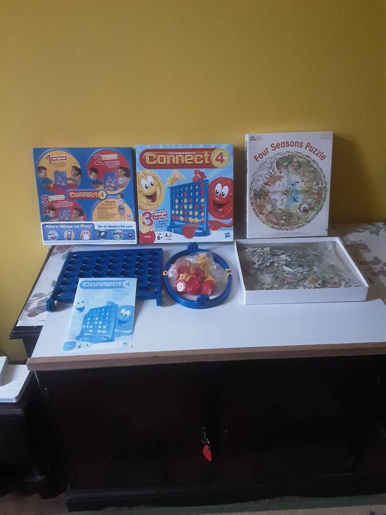 Early learning Centre four seasons puzzle  & Connect  4 .the original  game.