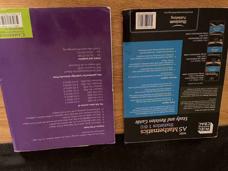 AS Mathematics Statistics Study and Revision guides