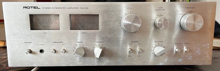Rotel RA-314 Stereo Integrated Amplifier – Fair Condition