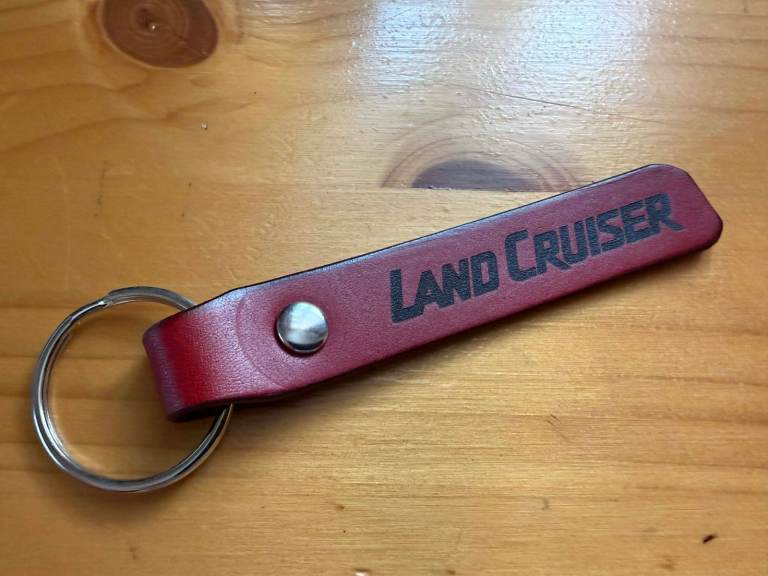 Land Cruiser Leather Key Ring