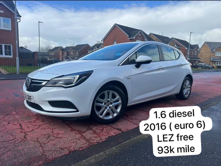 Vauxhall, ASTRA, Hatchback, 2016, Manual, 1598 (cc), 5 doors