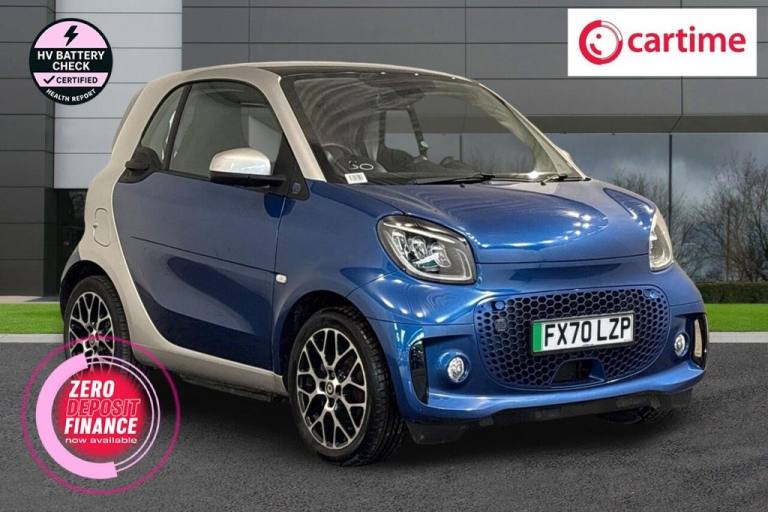 2020 70 SMART FORTWO 17.6KWH PRIME EXCLUSIVE COUPE 2DR ELECTRIC AUTO (22KW CHARG