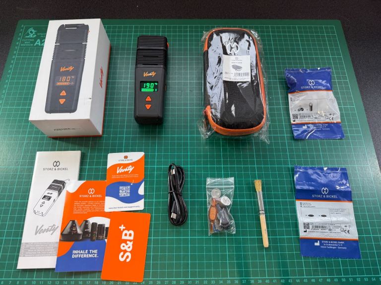 Storz & Bickel VENTY Vaporizer Bundle - used with extra accessories worth £35. NO OFFERS!