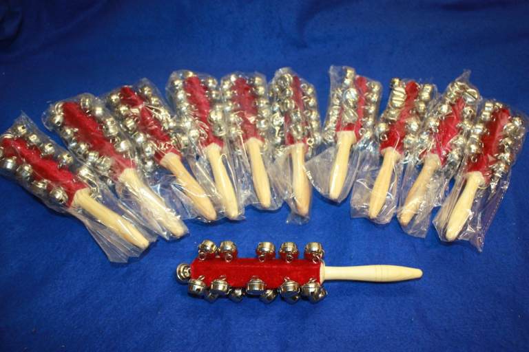 image for Christmas Jingle Bell Stick 9.1/2 in Long (21 Jingles) Brand New More than 10 Available £8.00 each