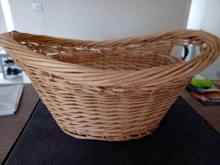Wicker Laundry / Storage Basket