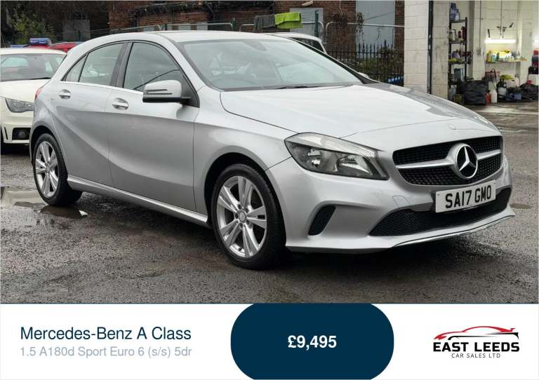 2017 Mercedes-Benz A-Class 1.5 A180d Sport Euro 6 (s/s) 5dr Hatchback Diesel Manual