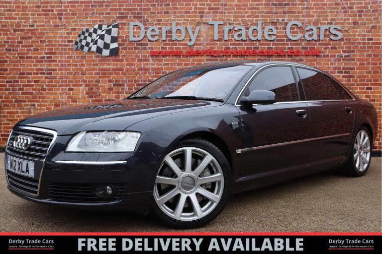 2006 Audi A8 6.0 Saloon 4dr Petrol Automatic quattro LWB (338 g/km, 443 bhp) - LEATHER | Saloon P...