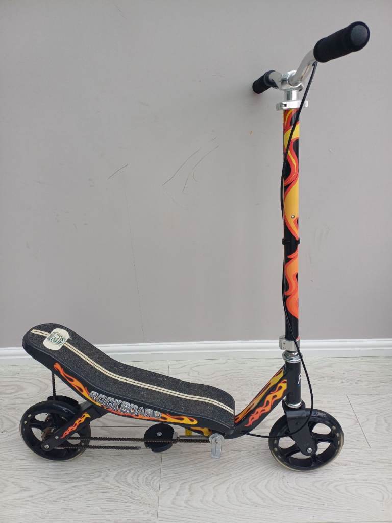 Rockboard RBX Scooter – Unique Rocking Drive Scooter | Adjustable Handlebar | Great Fun