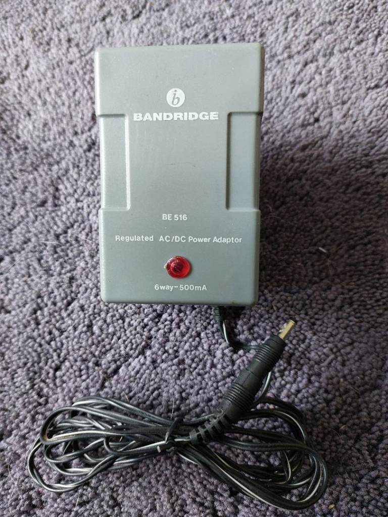 FREE AC/DC POWER ADAPTER