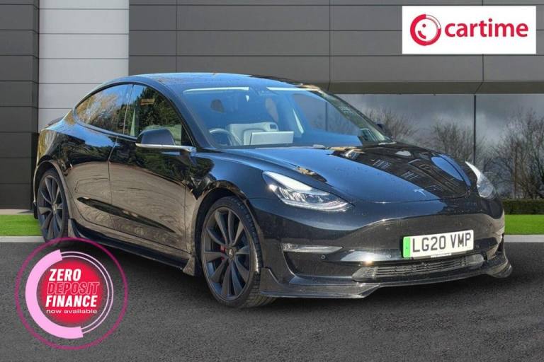 2020 Tesla Model 3 (Dual Motor) Performance Saloon 4dr Electric Auto 4WDE (Performance Upgrade Sa...