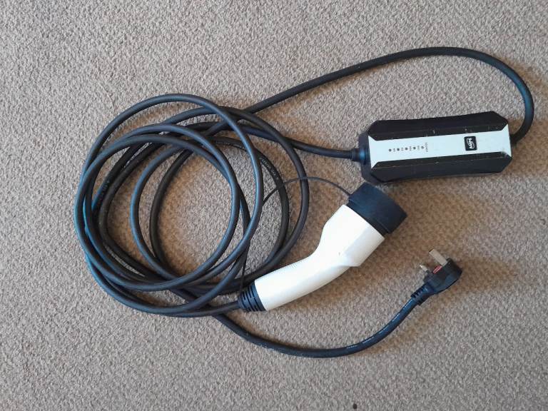 Variable Current Mode 2 Electric Ev Charging Cable Model TS-PEC-003. 6/8/10/13Amps