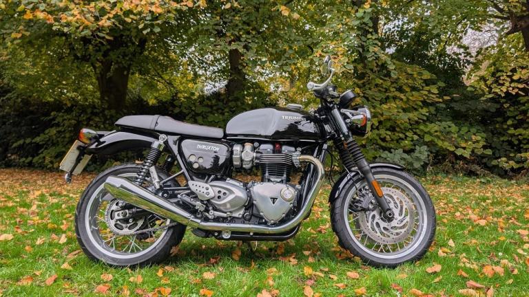 2016 (66) Triumph Thruxton 1200 ABS CAFE RACER STUNNING CONDITION FSH 2K MILES