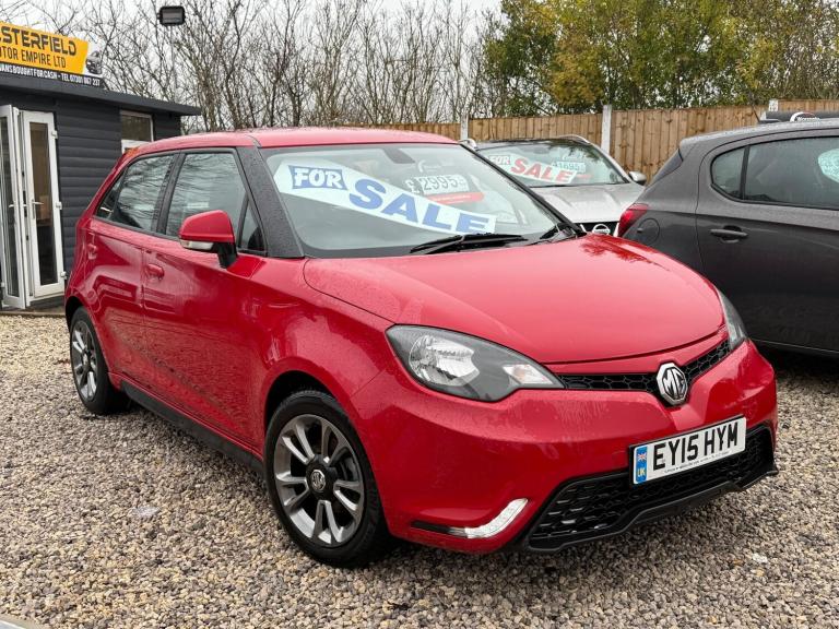 2015 MG MG3 1.5 VTi-TECH 3Style 5dr HATCHBACK PETROL Manual