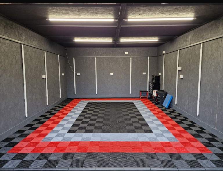 Tuff Tile Flooring Garages Showroom Shed Shop Indoor Outdoor