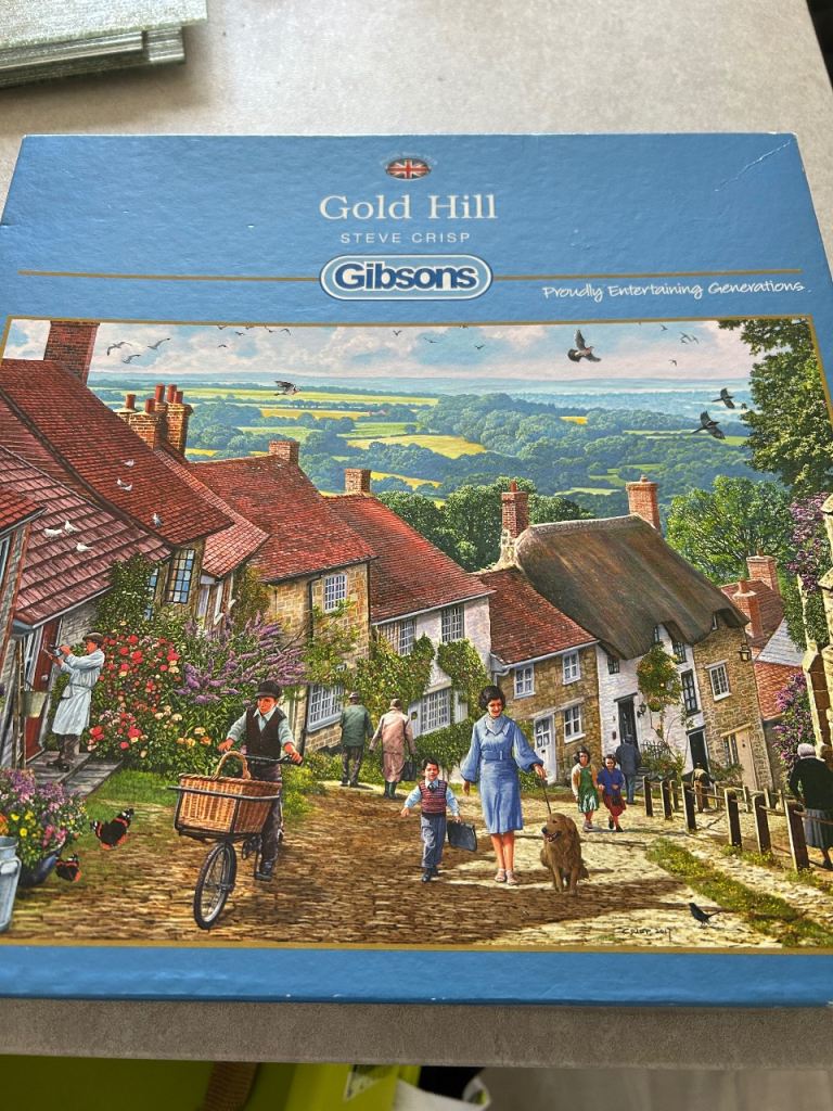 jigsaws, wasjig, Ravensburger, coronation St, gibson i love...1000, 1500, felt rolls all complete