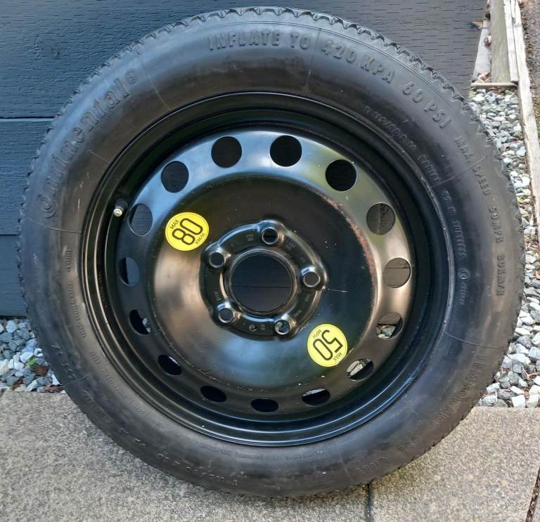 BMW 16" Space-saver wheel.