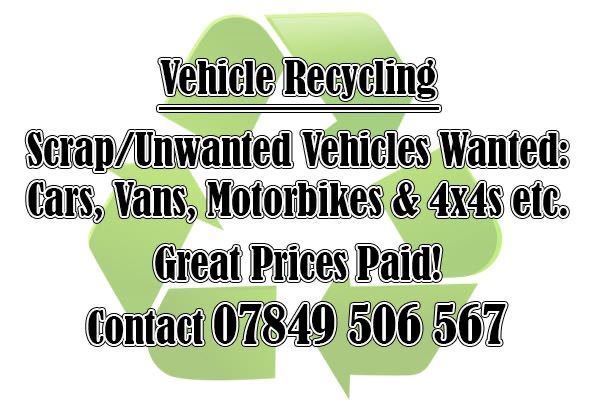 ♻️ WE BUY UNWANTED VEHICLES♻️