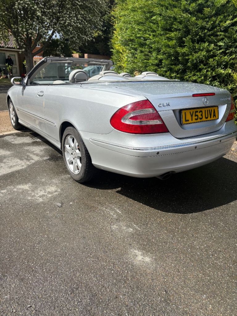 Mercedes-Benz, CLK, Convertible, 2004, Semi-Auto, 1796 (cc), 2 doors