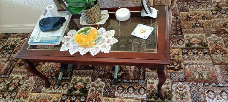 Stockport :- Dark Wood Table