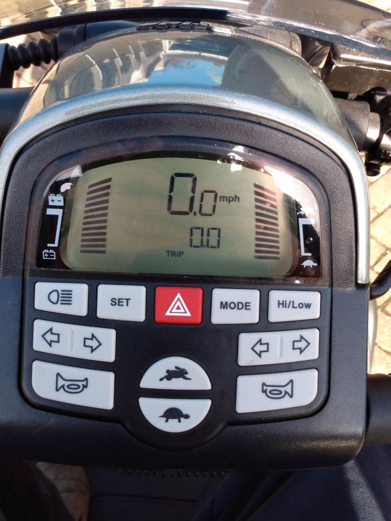 image for MOBILITY SCOOTER.  PRIDE  8 mph.