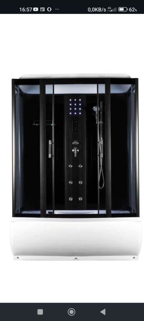Shower cabin hydro massage