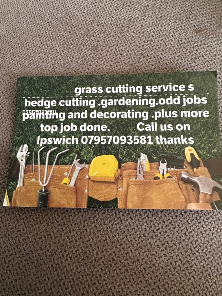Wanted work in and around Ipswich 