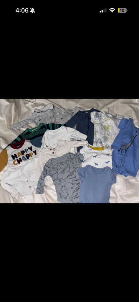 Baby boys newborn bundle 14 items 