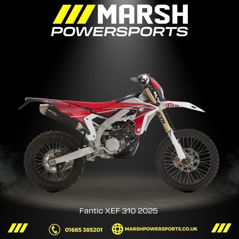 XEF 310 2025 Model - Fantic Main Dealer - NOW 800 OFF RRP!