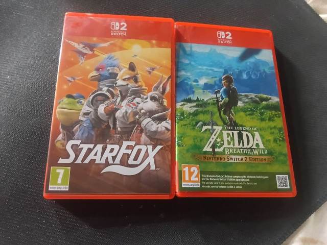 Nintendo Switch 2 Games: Star Fox and Zelda Breath of the Wild