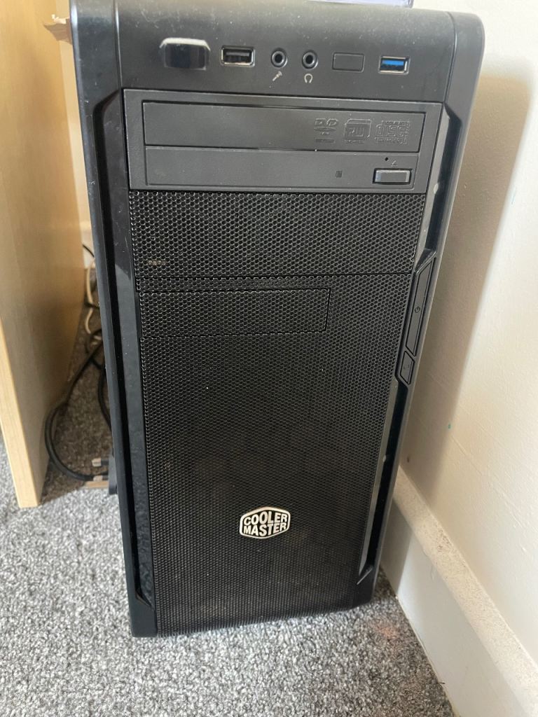 Cooler Master Gaming PC with Windows 10 Pro – Good Condition