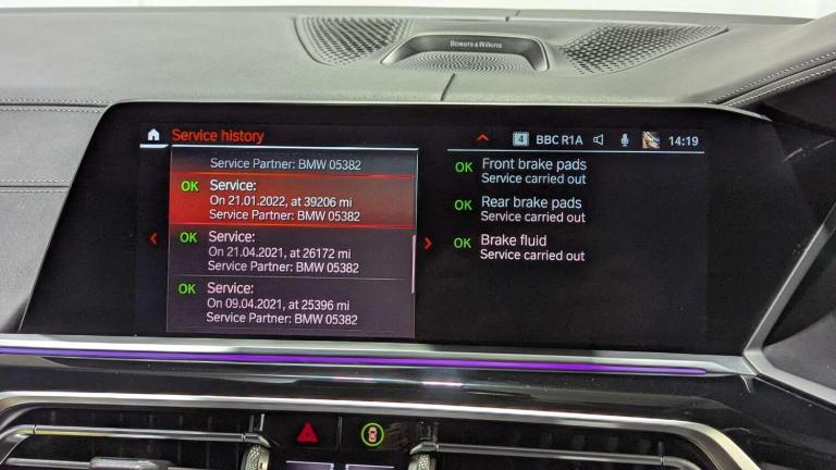  BMW X7 3.0 X7 xDrive 40i M Sport Auto 4WD 5dr Petrol Automatic