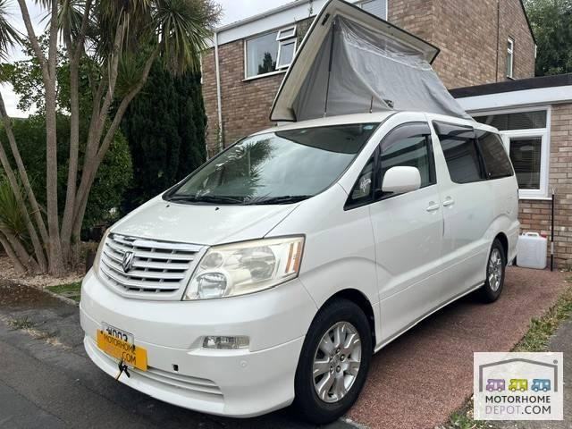 TOYOTA ALPHARD CAMPERVAN 