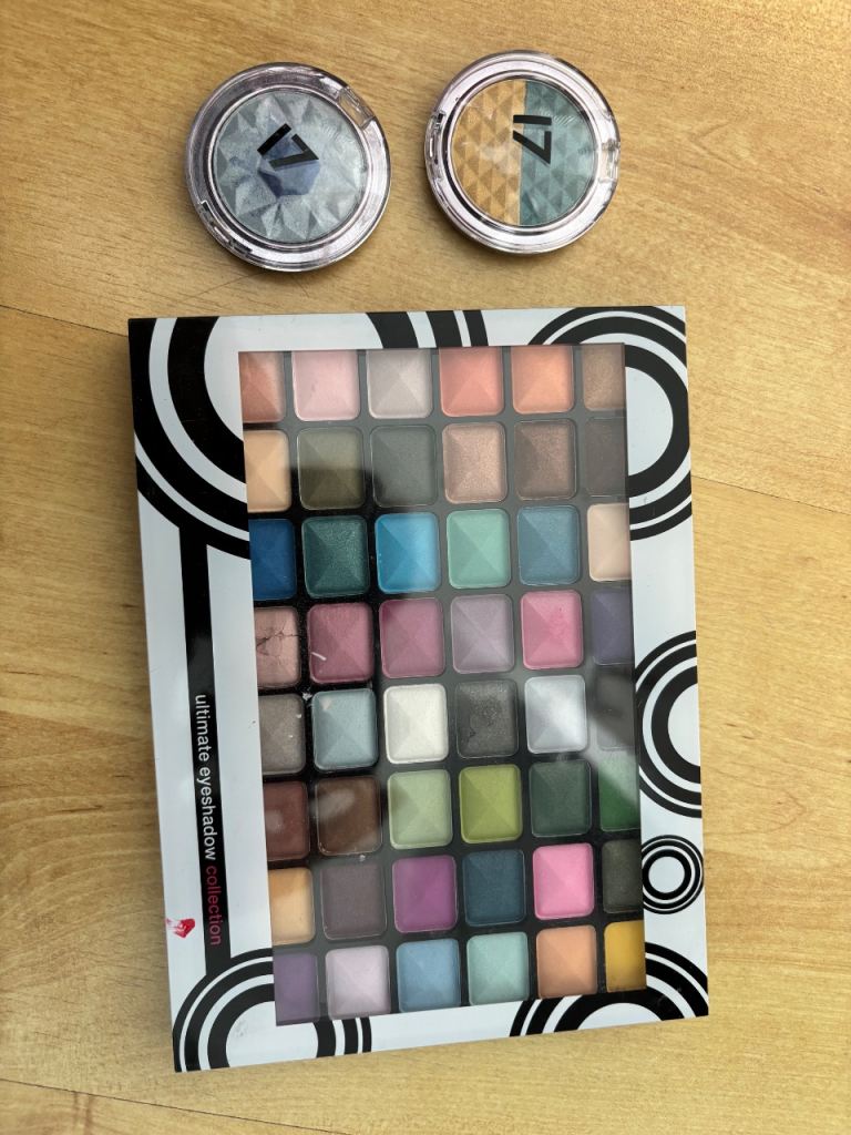 Two no. 17 eyeshadows & a 48 colour M & S eyeshadow pallet